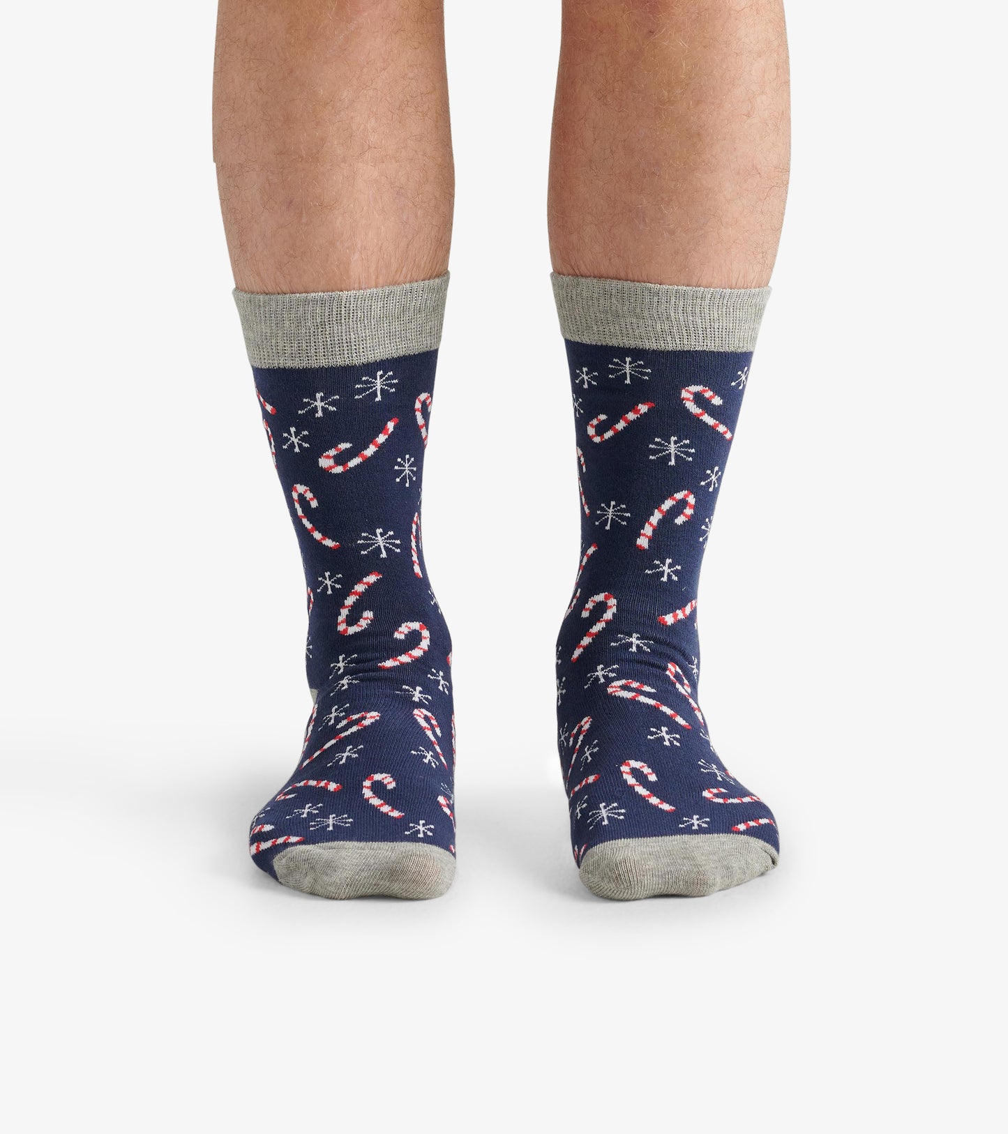 Men's Candy Canes Crew Socks