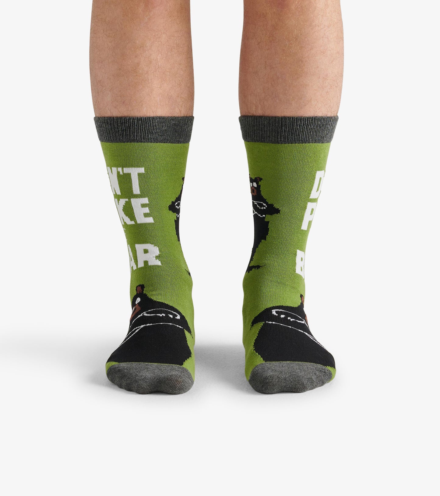 Don't Poke The Bear Men's Crew Socks