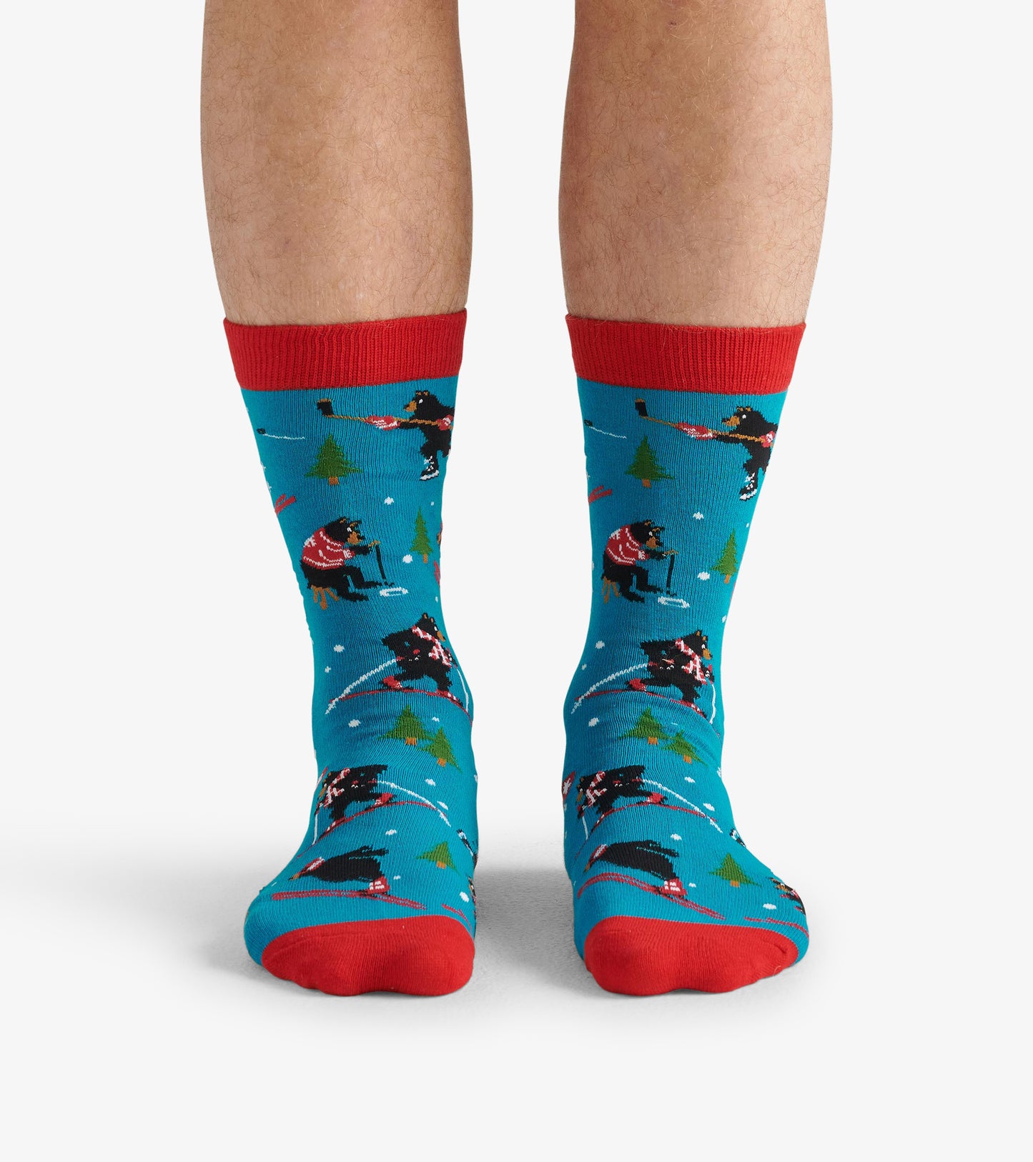 Men's Wild Winter Crew Socks