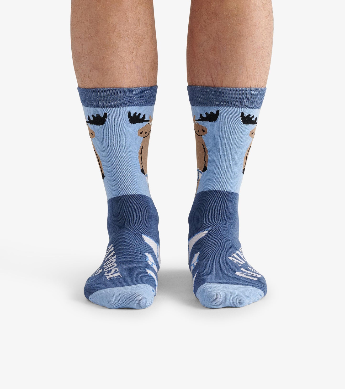 Almoose Naked Men's Crew Socks