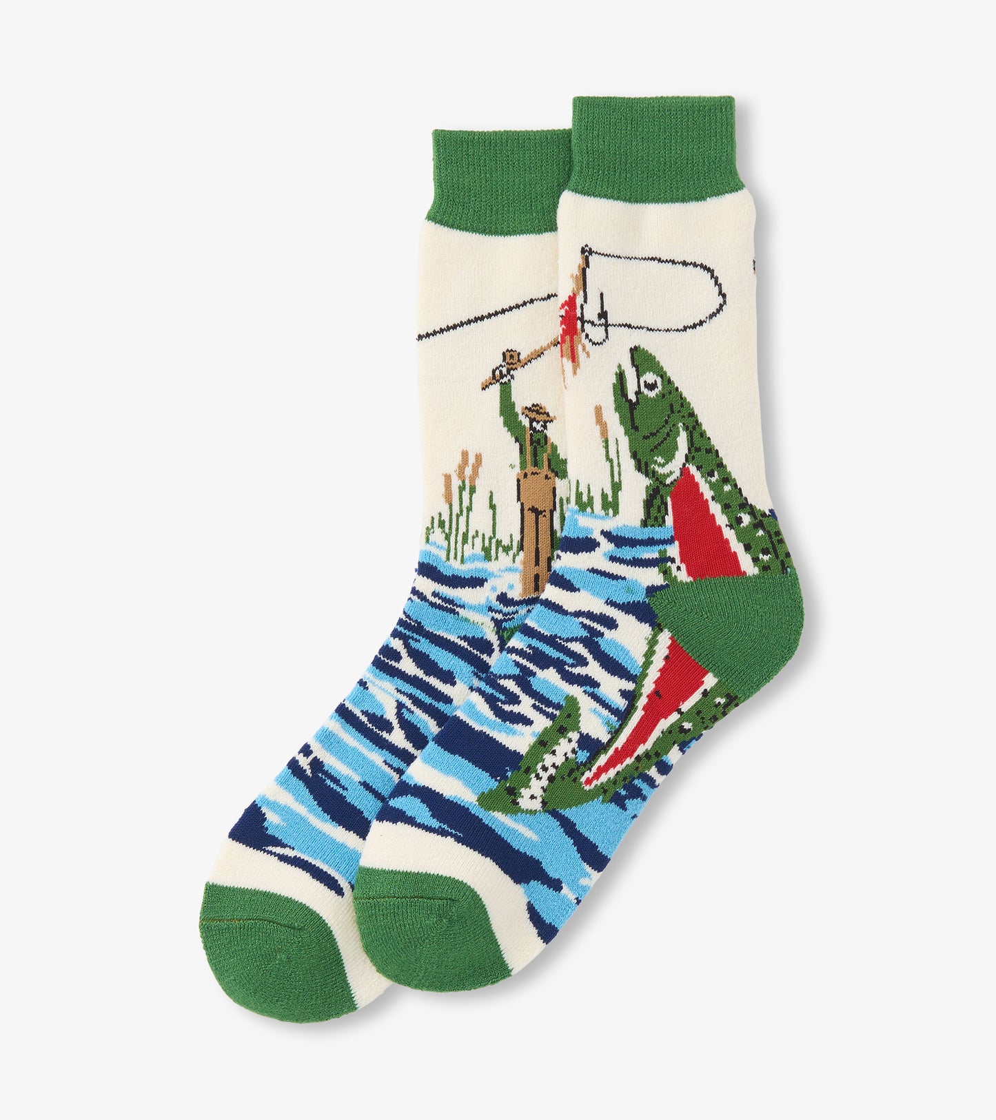 Adult Fishing Cozy Socks