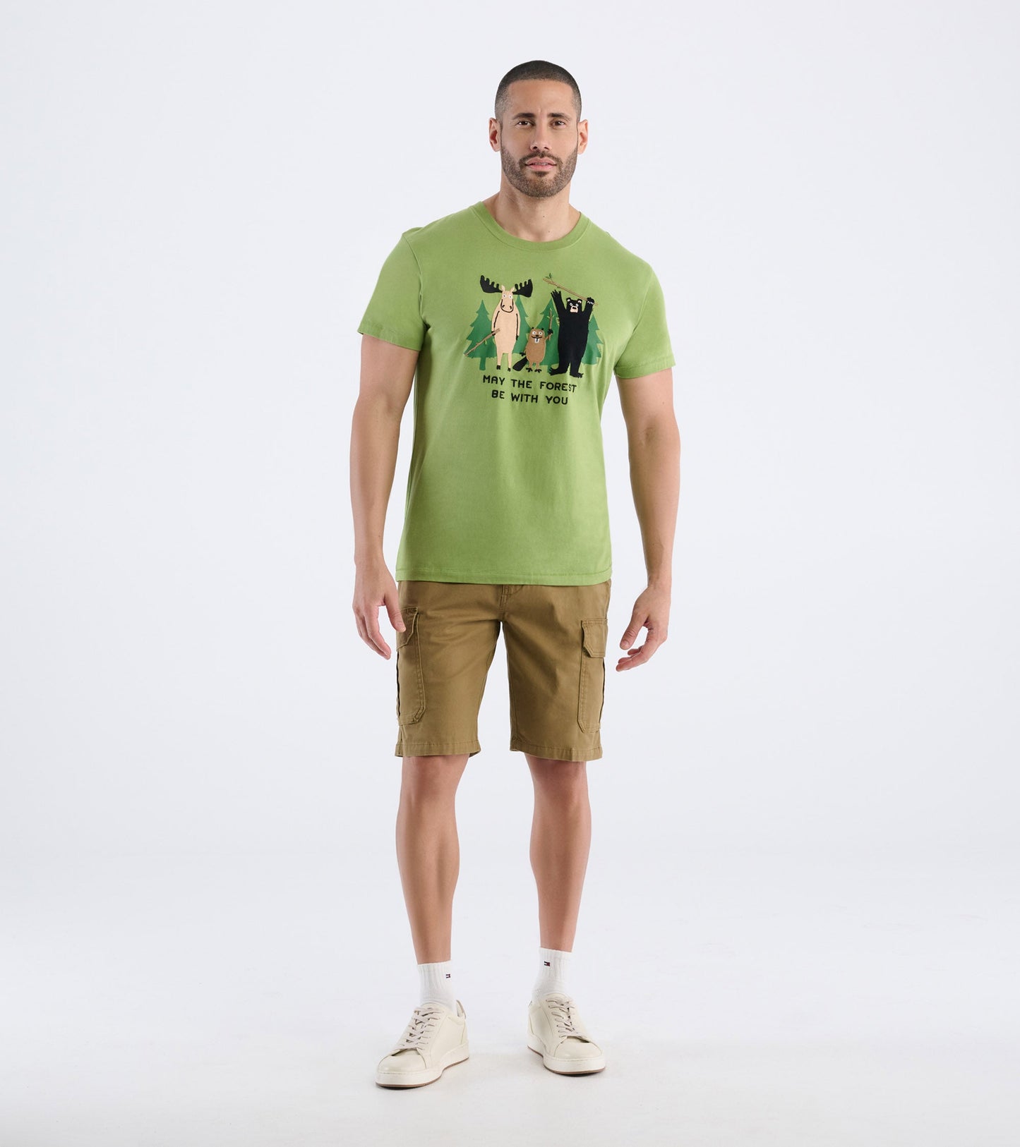 May The Forest Be With You Men's Tee