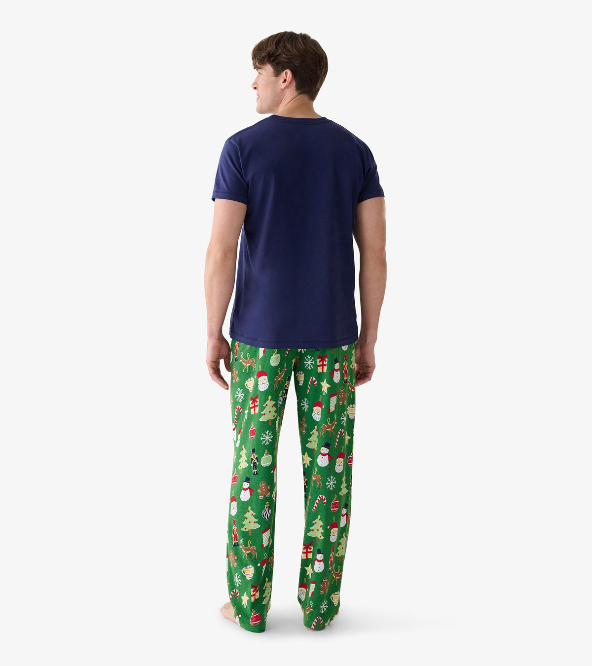 Men's Allover Santa T-Shirt