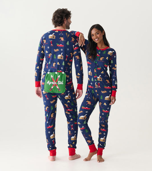 Adult Winter Cabin Onesie