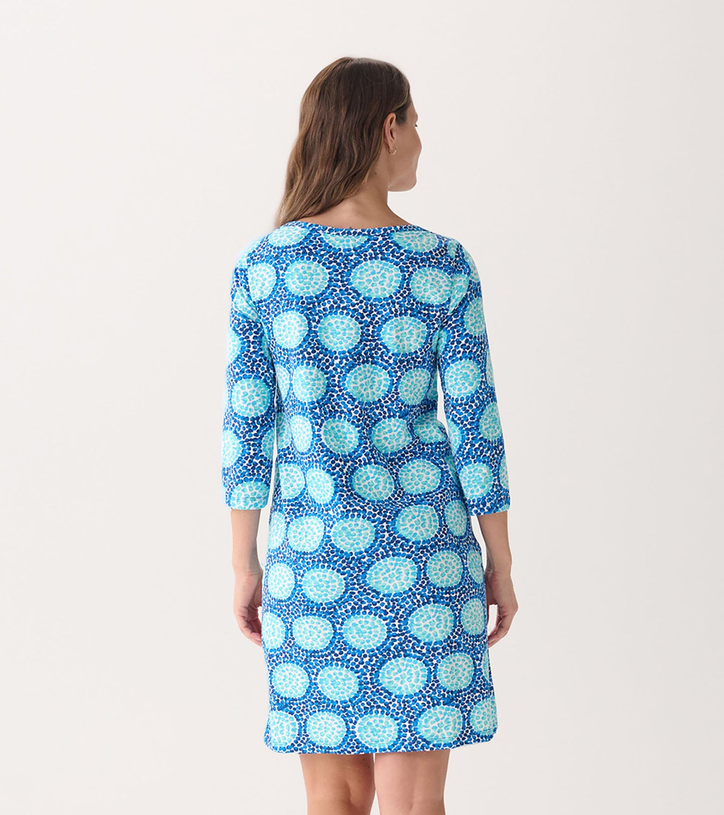 Women's Cobblestone Path 3/4 Sleeve Summer Dress