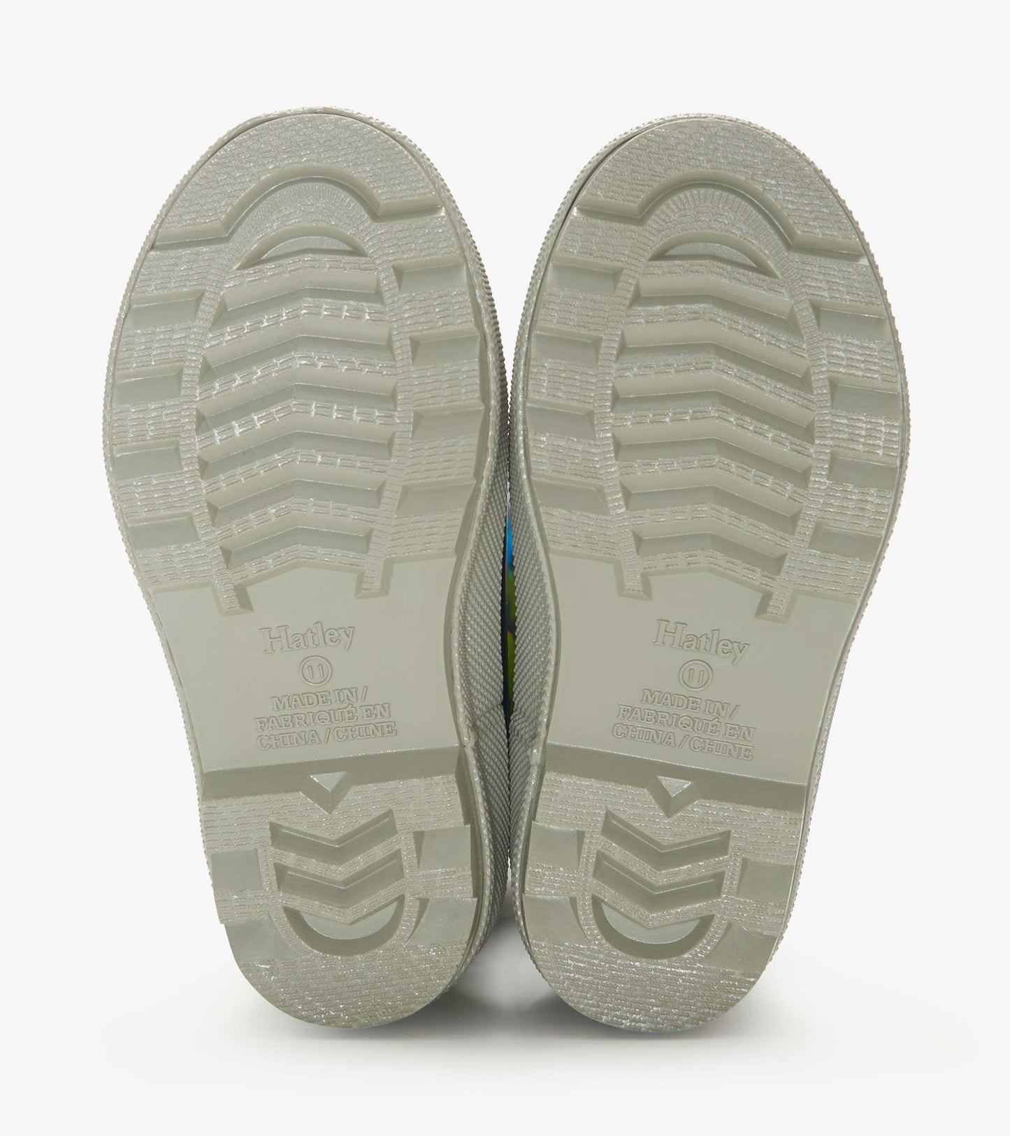 Boys Neon Dinos Shiny Rain Boots