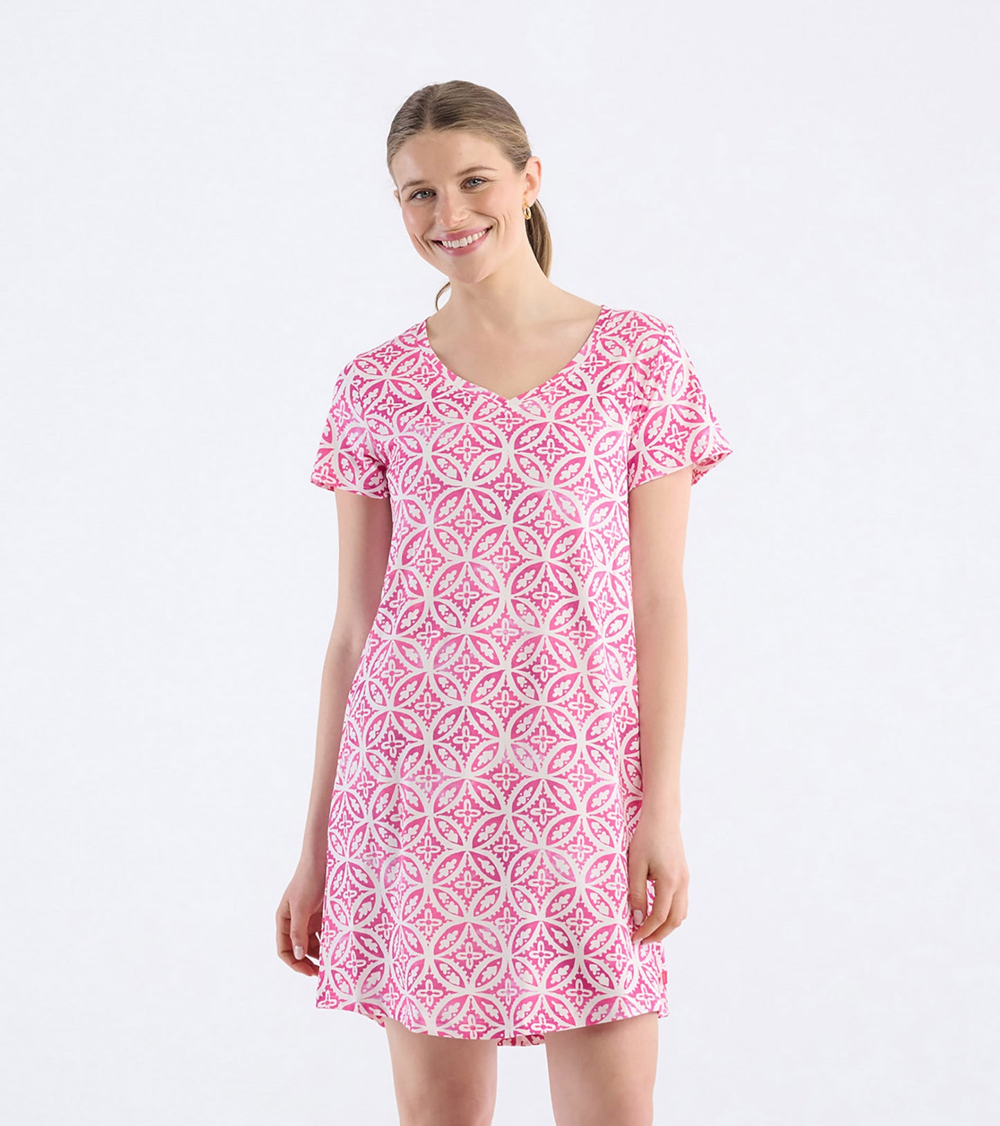 Women's Pink Lotus Nightdress