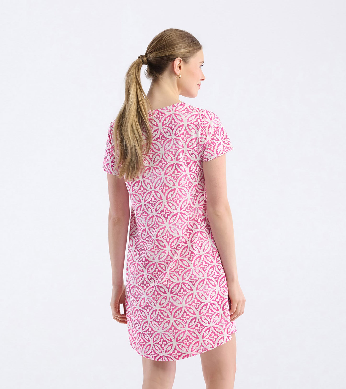 Women's Pink Lotus Nightdress