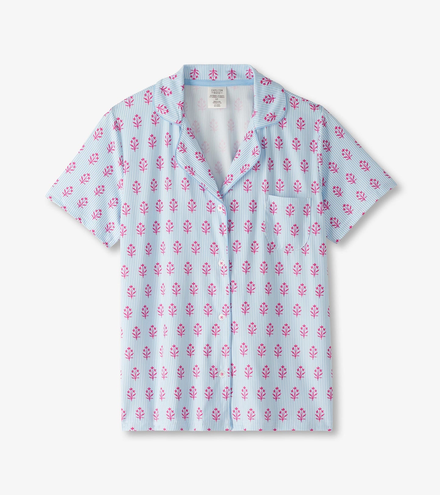 Women's Wild Flowers Short Pajama Set