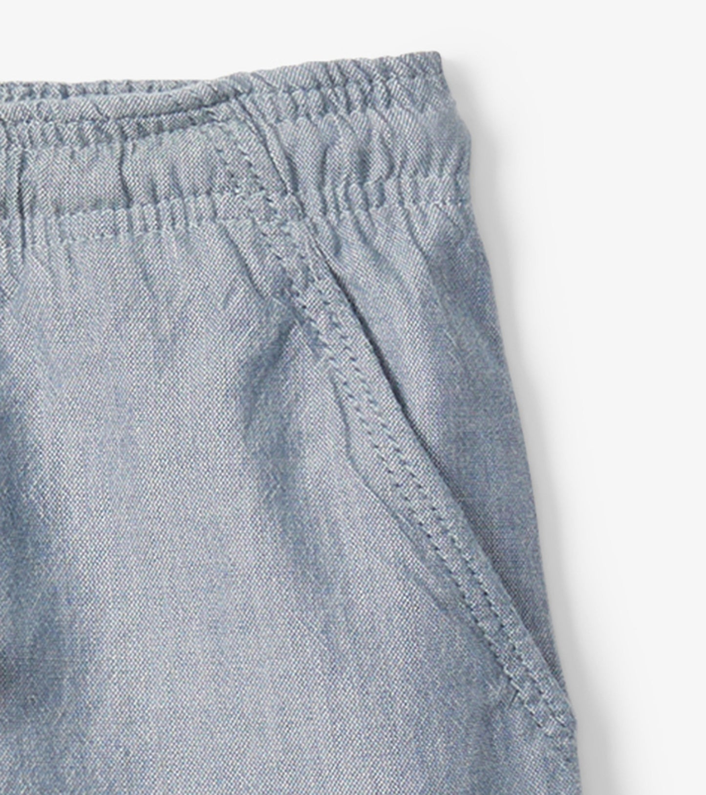 Baby & Toddler Boys Chambray Pull On Shorts