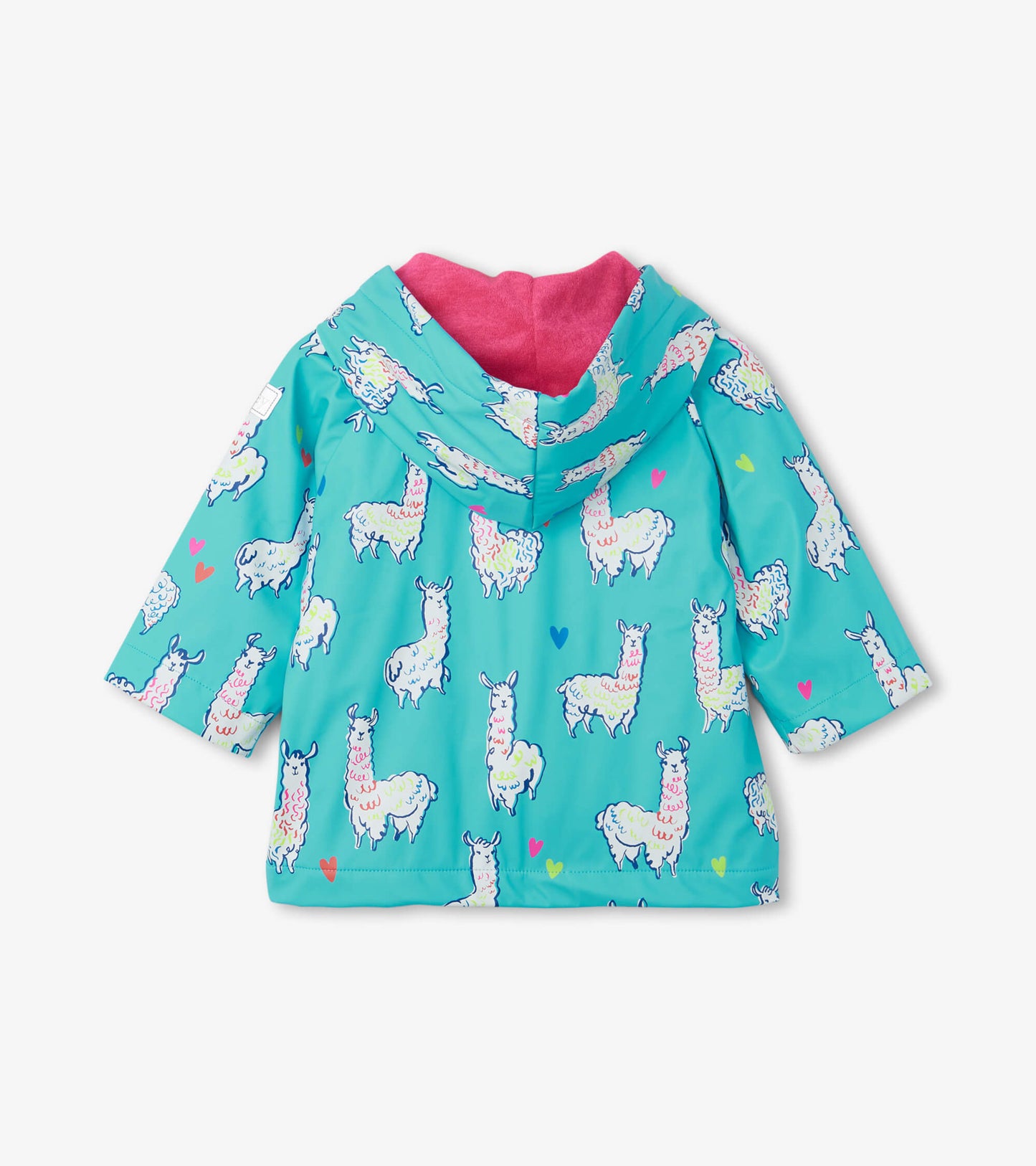 Adorable Alpacas Baby Raincoat