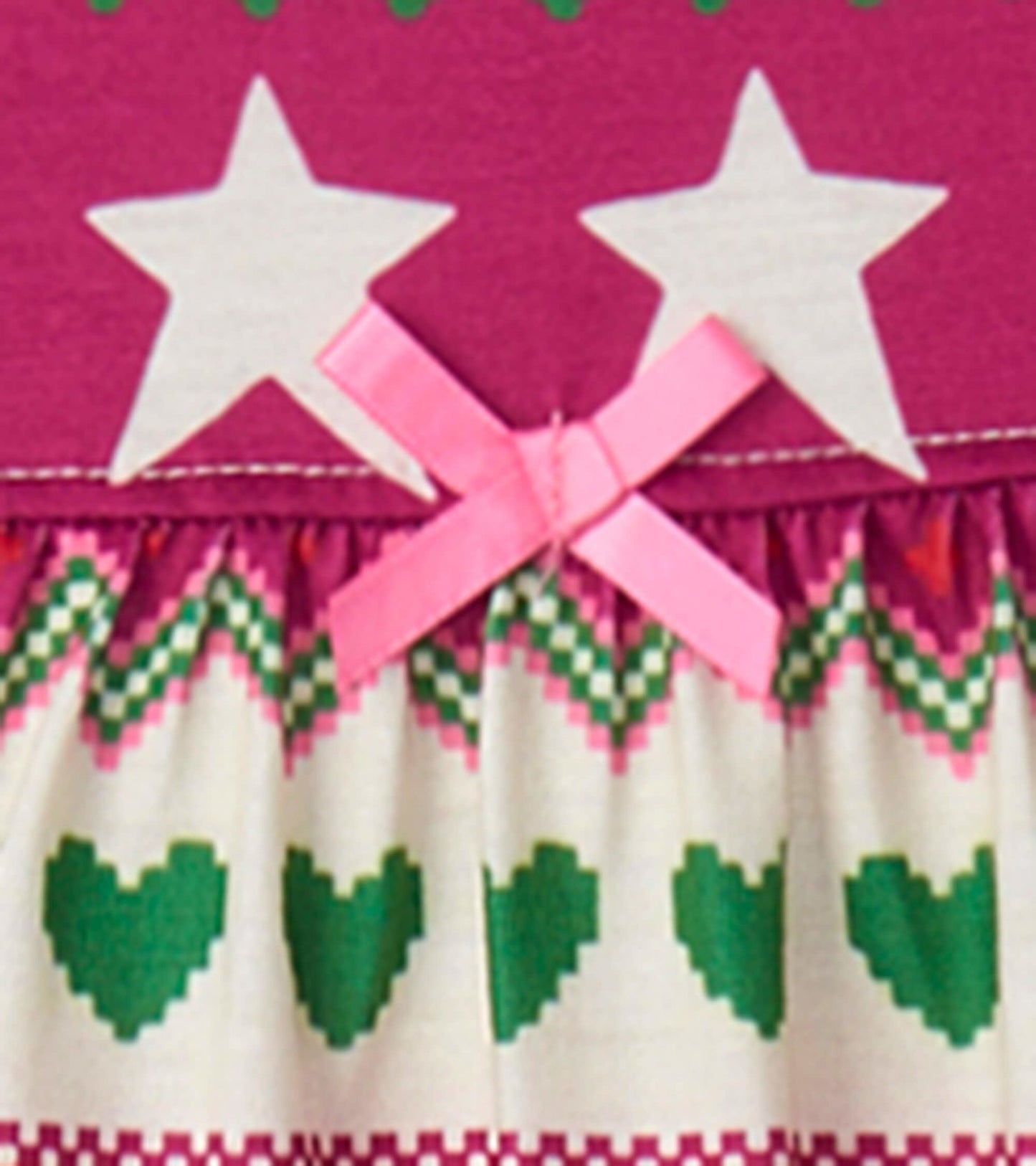 Holiday Fair Isle Long Sleeve Girls Nightgown