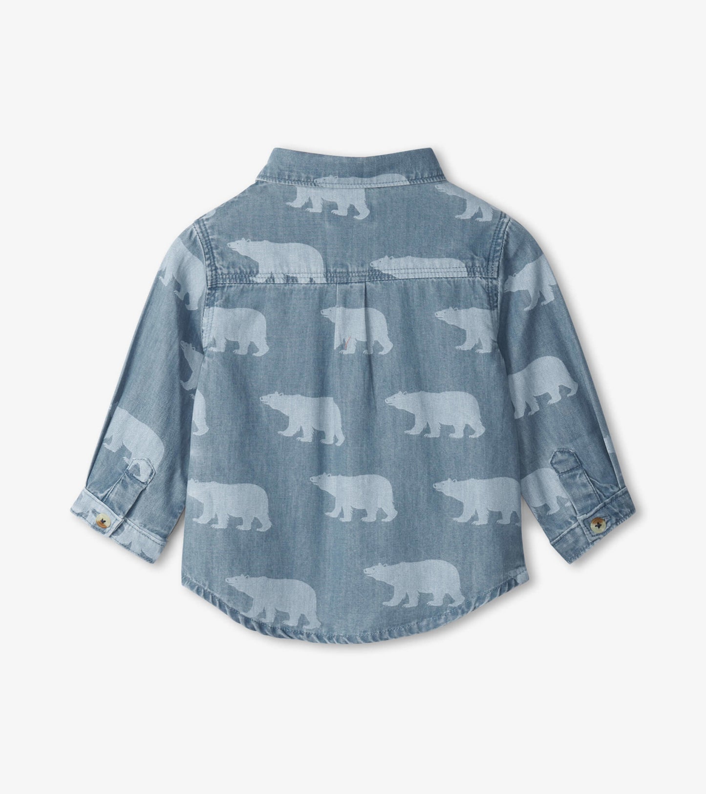 Winter Cubs Baby Button Down Shirt