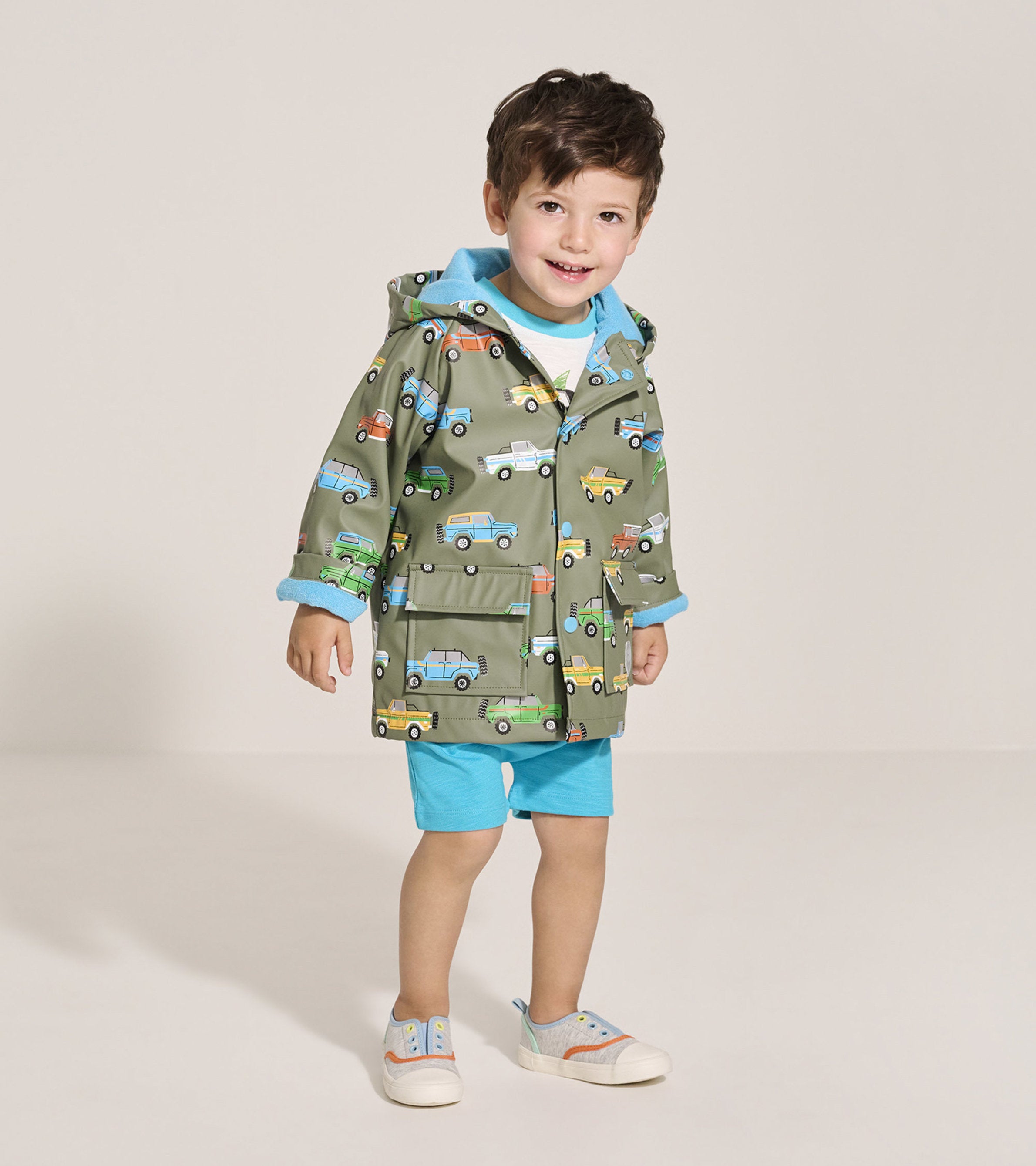 Baby fashion rain jacket