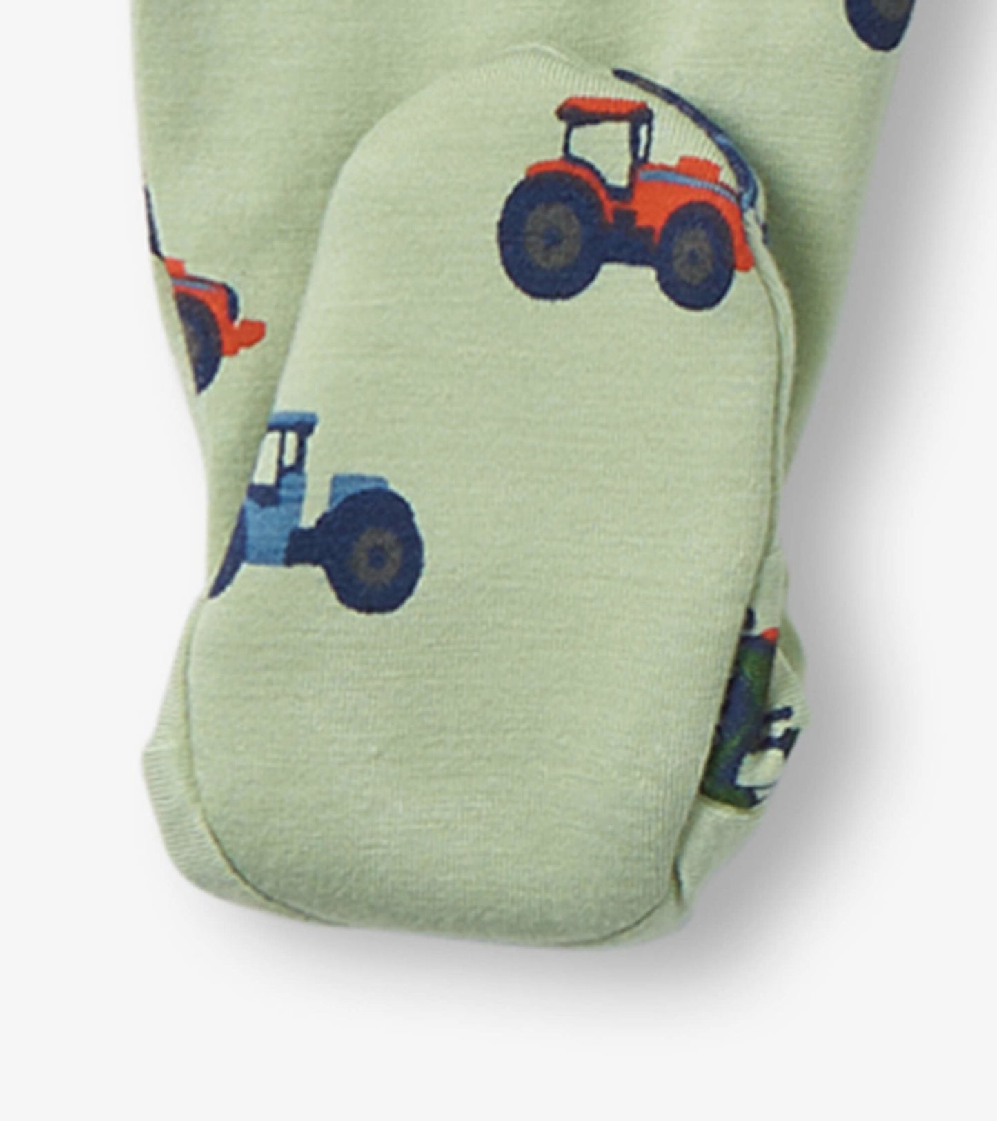 Little Tractors Newborn Zip-Up Footed Sleeper