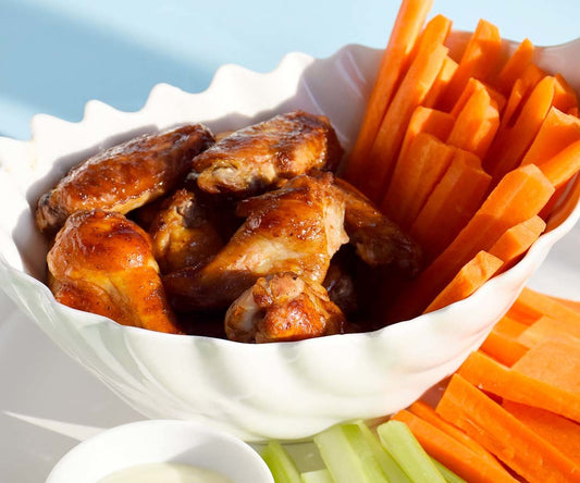 Honey soy glazed chicken wings