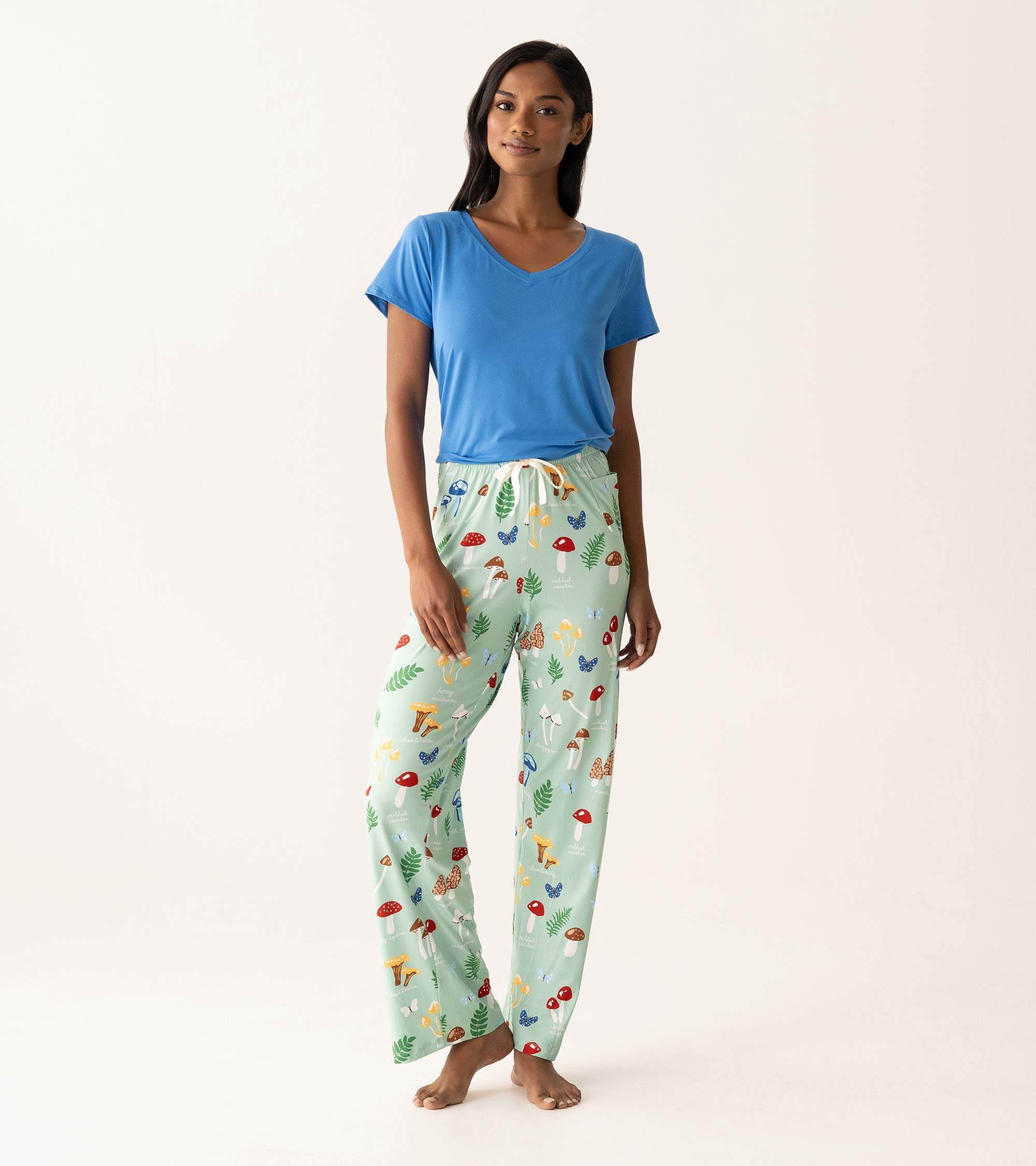 Women Mushrooms Pajama Pants