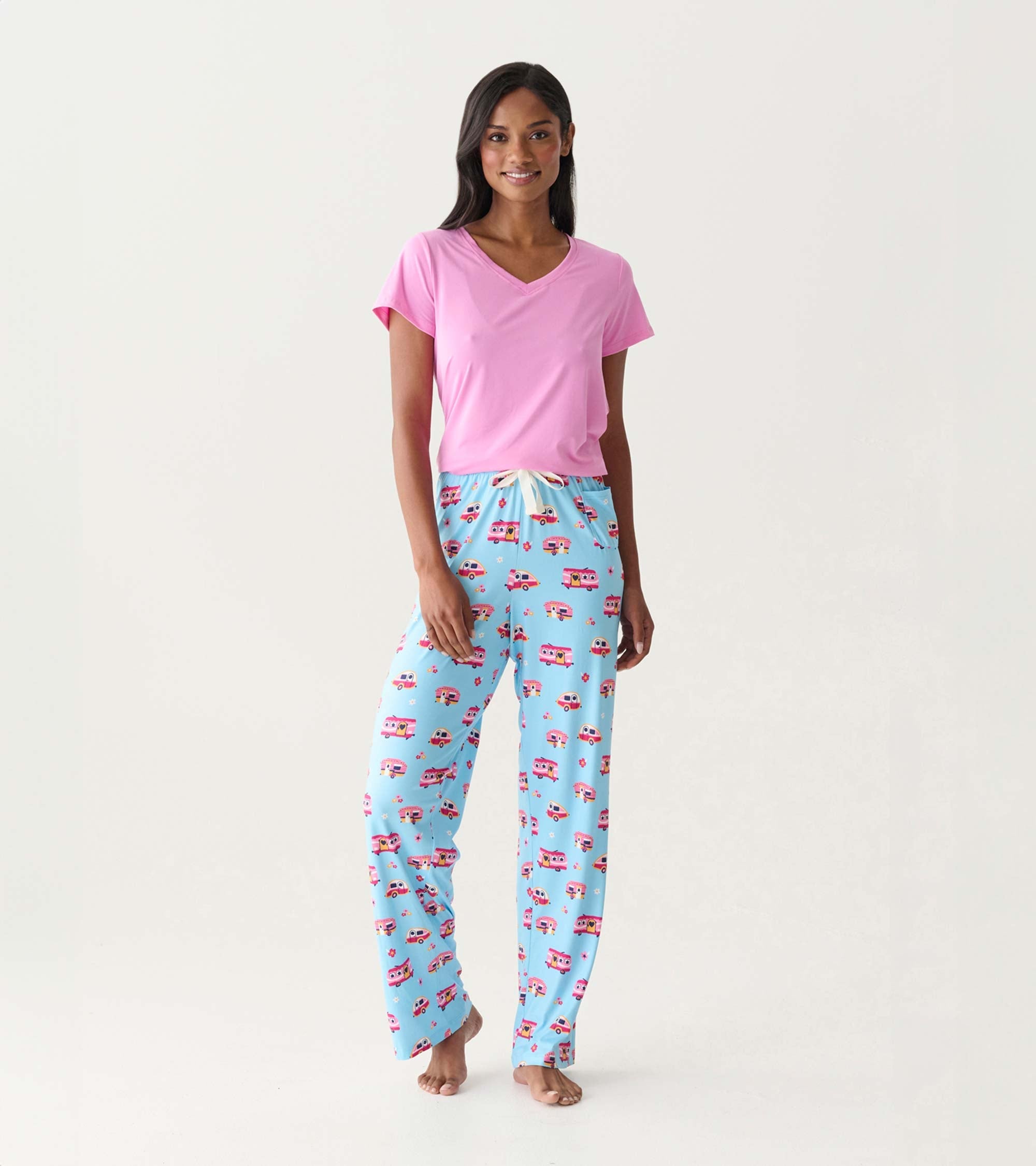 Women Camping Pajama Pants