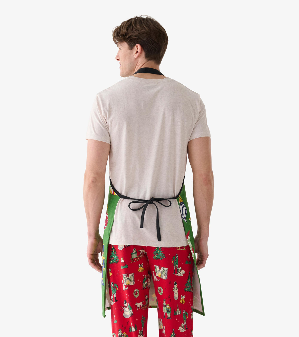 Paper Cut Christmas Apron