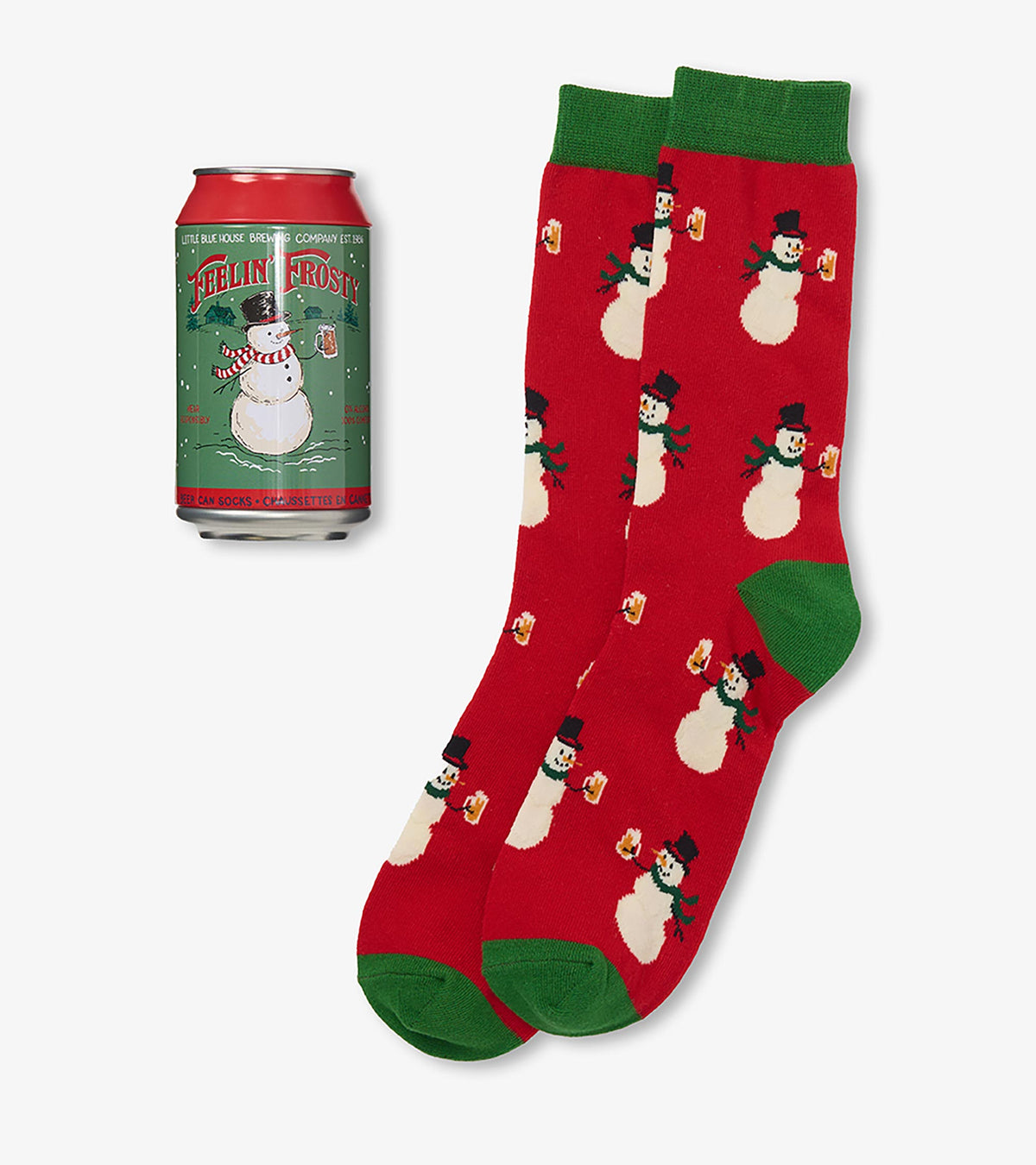 Men's Feeling Frosty Beer Can Socks