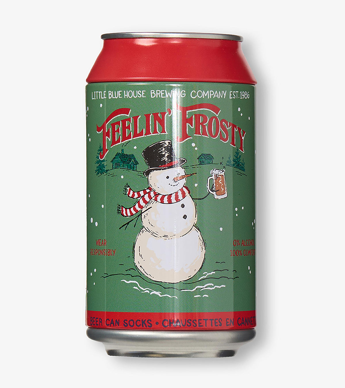 Men's Feeling Frosty Beer Can Socks