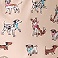 Women's Cute Pups Polyknit Pajama Shorts