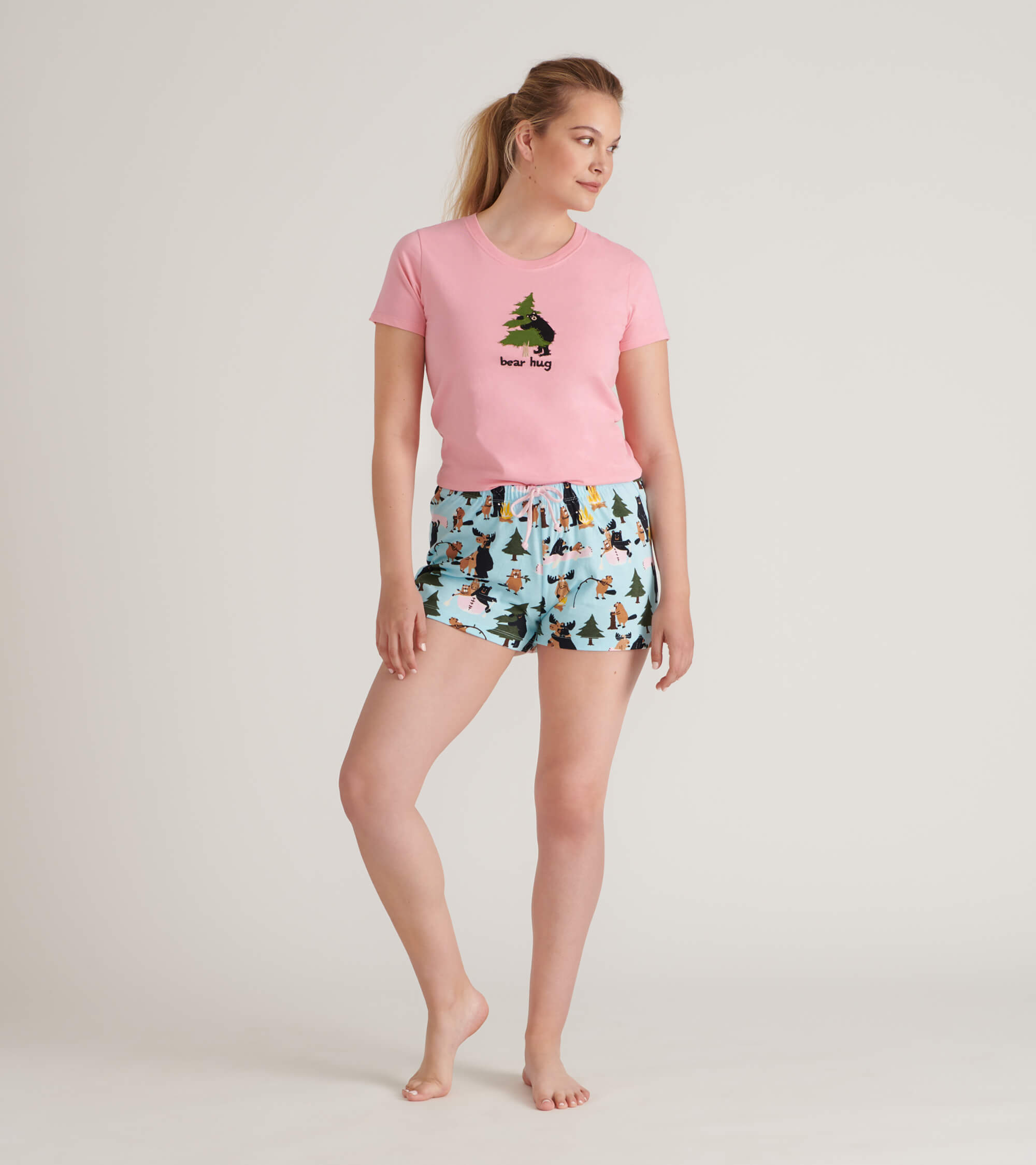 Life in the Wild Women's Cotton Sleep Shorts