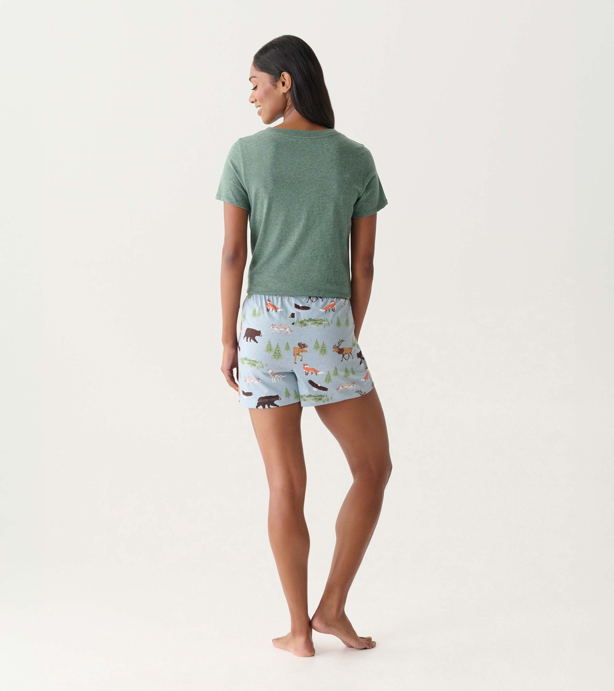 Women's Northern Wilderness Pajama Shorts