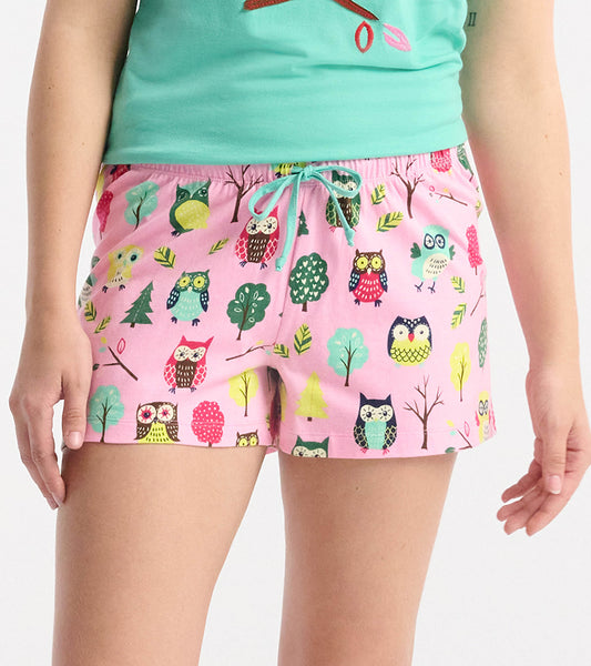 Women's Night Owl Sleep Shorts