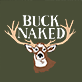 View Buck Naked Men's Boxer Briefs - Deer head illustration with the words "BUCK NAKED" above