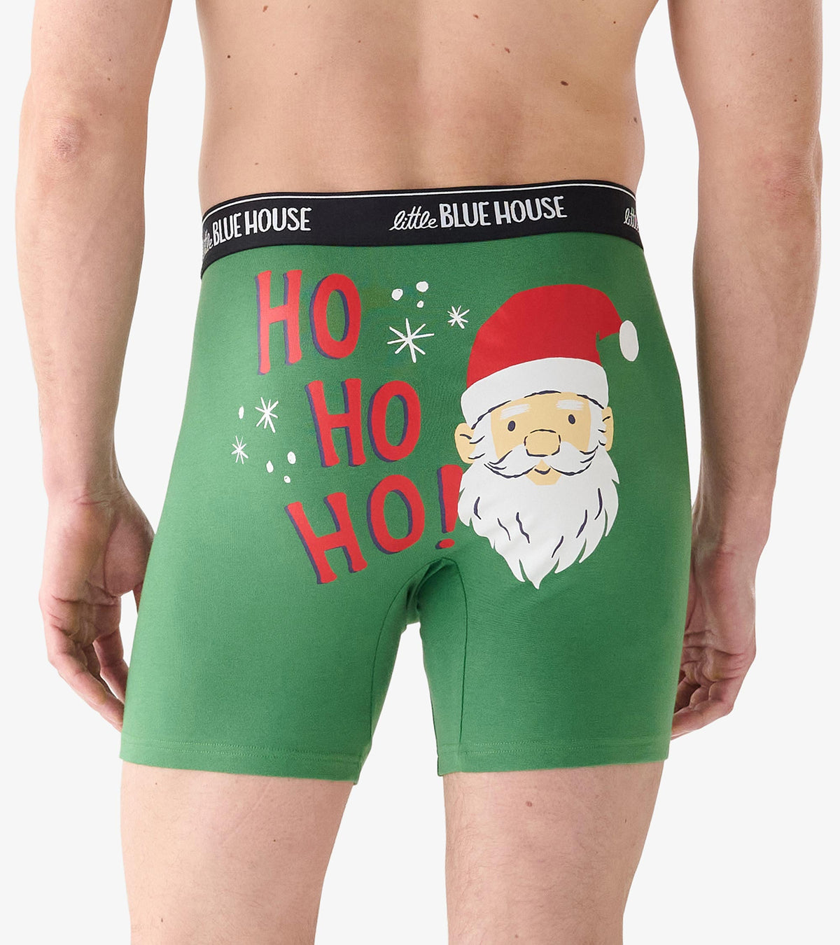 Men's Allover Santa Boxer Brief