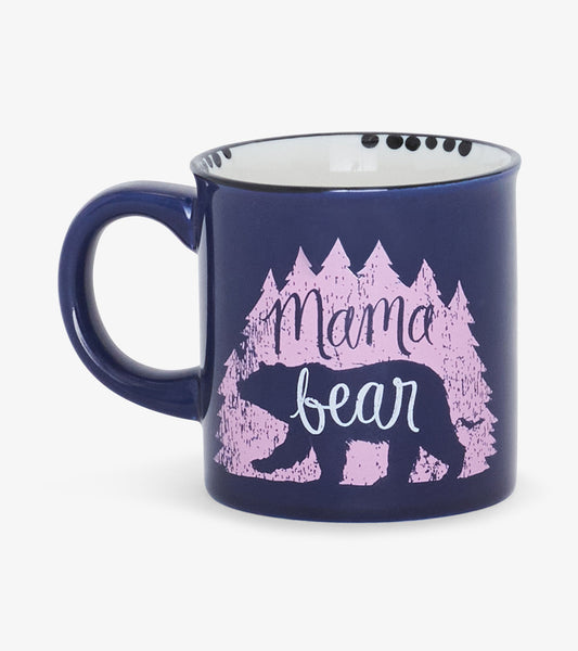 Mama Bear Ceramic Camping Mug