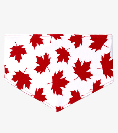 Dog Bandana - Red Maple Leaf