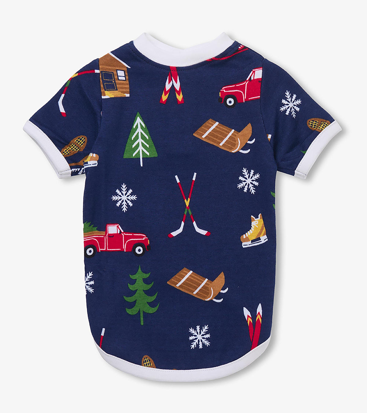 Winter Cabin Dog Pajama