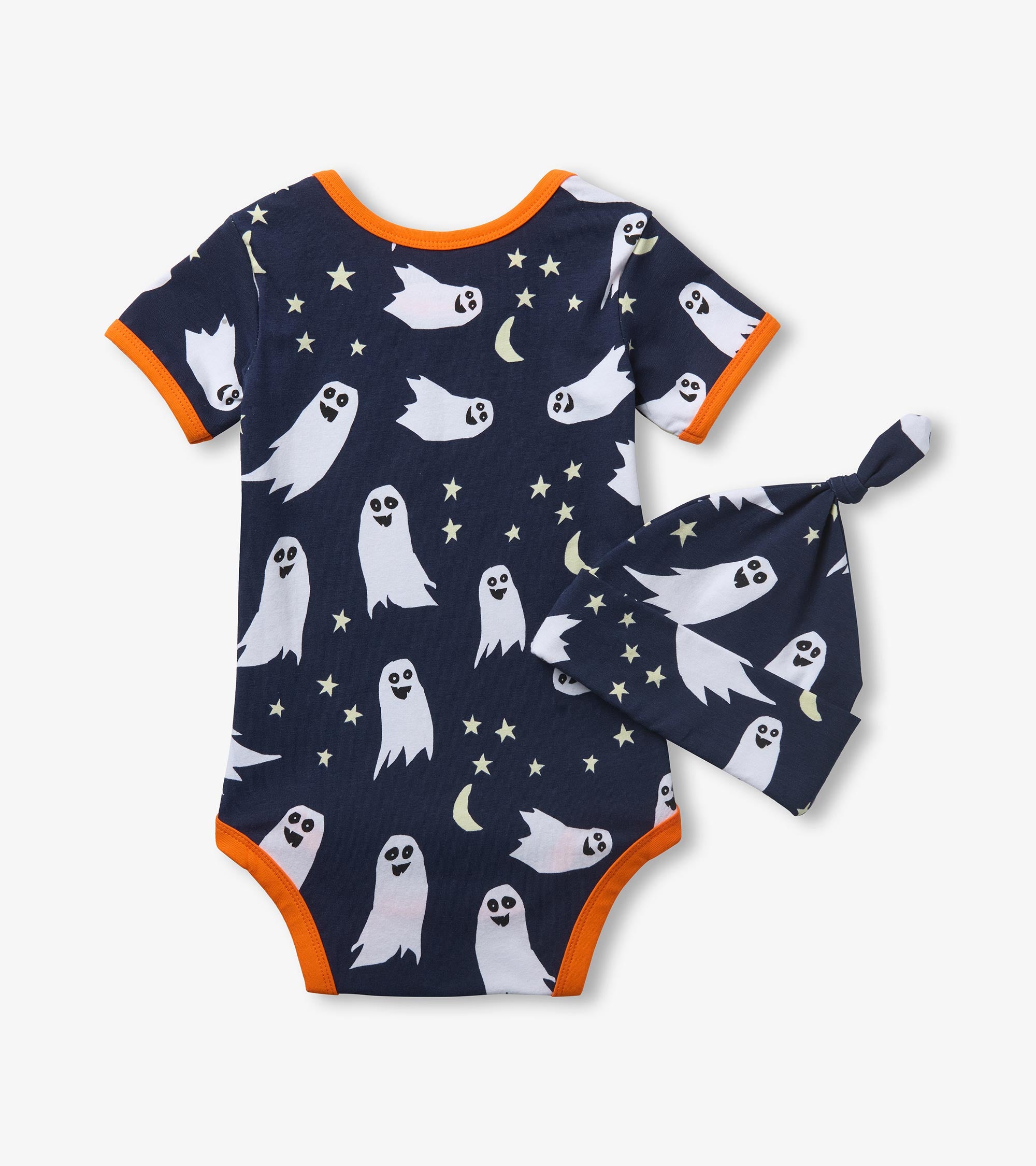 Baby Let's Boo This Bodysuit with Hat