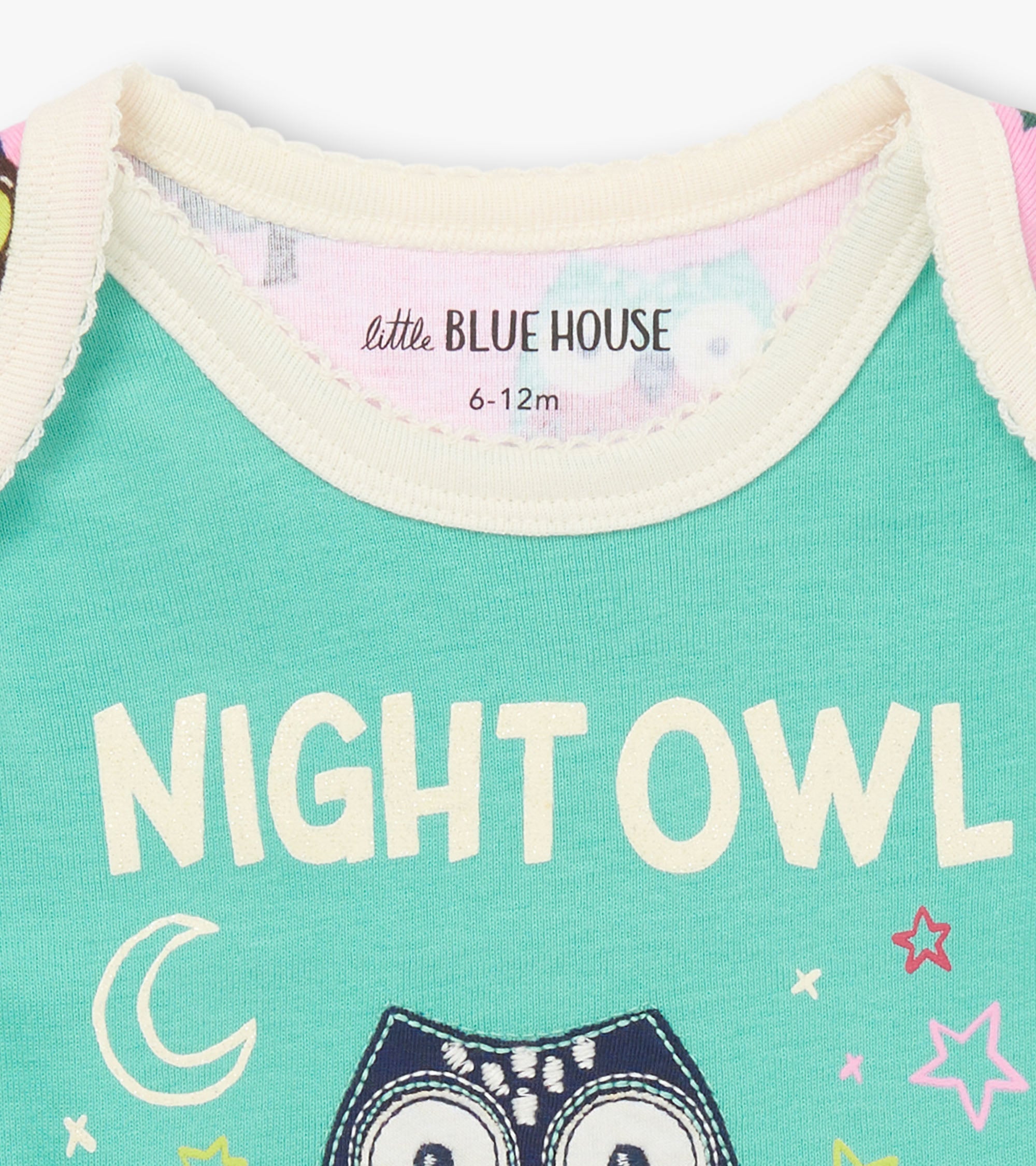 Baby Night Owl Bodysuit & Hat