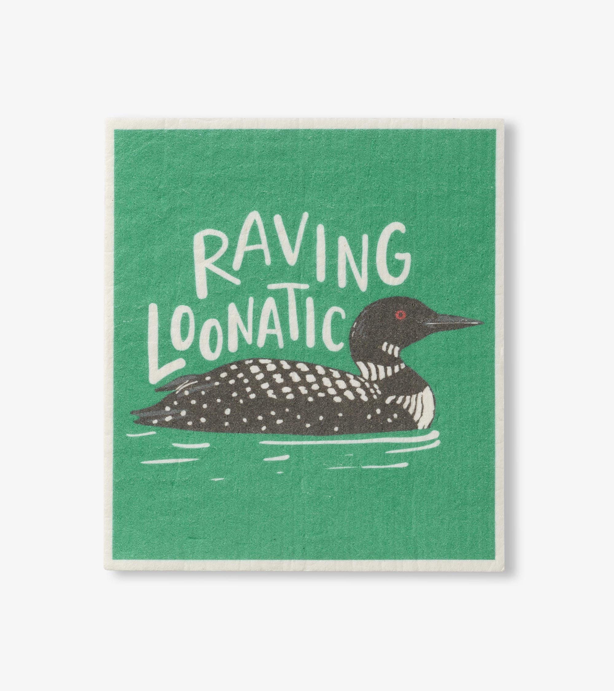 Raving Loonatic Reusable Swedish Dish Cloth