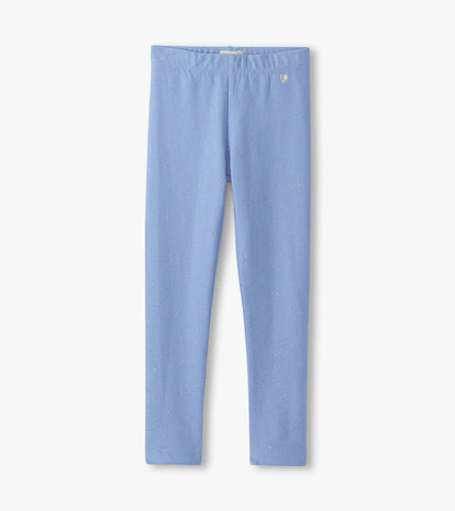 Girls Cornflower Blue Cozy Leggings