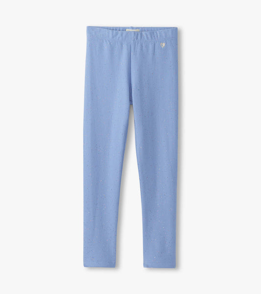 Girls Cornflower Blue Cozy Leggings