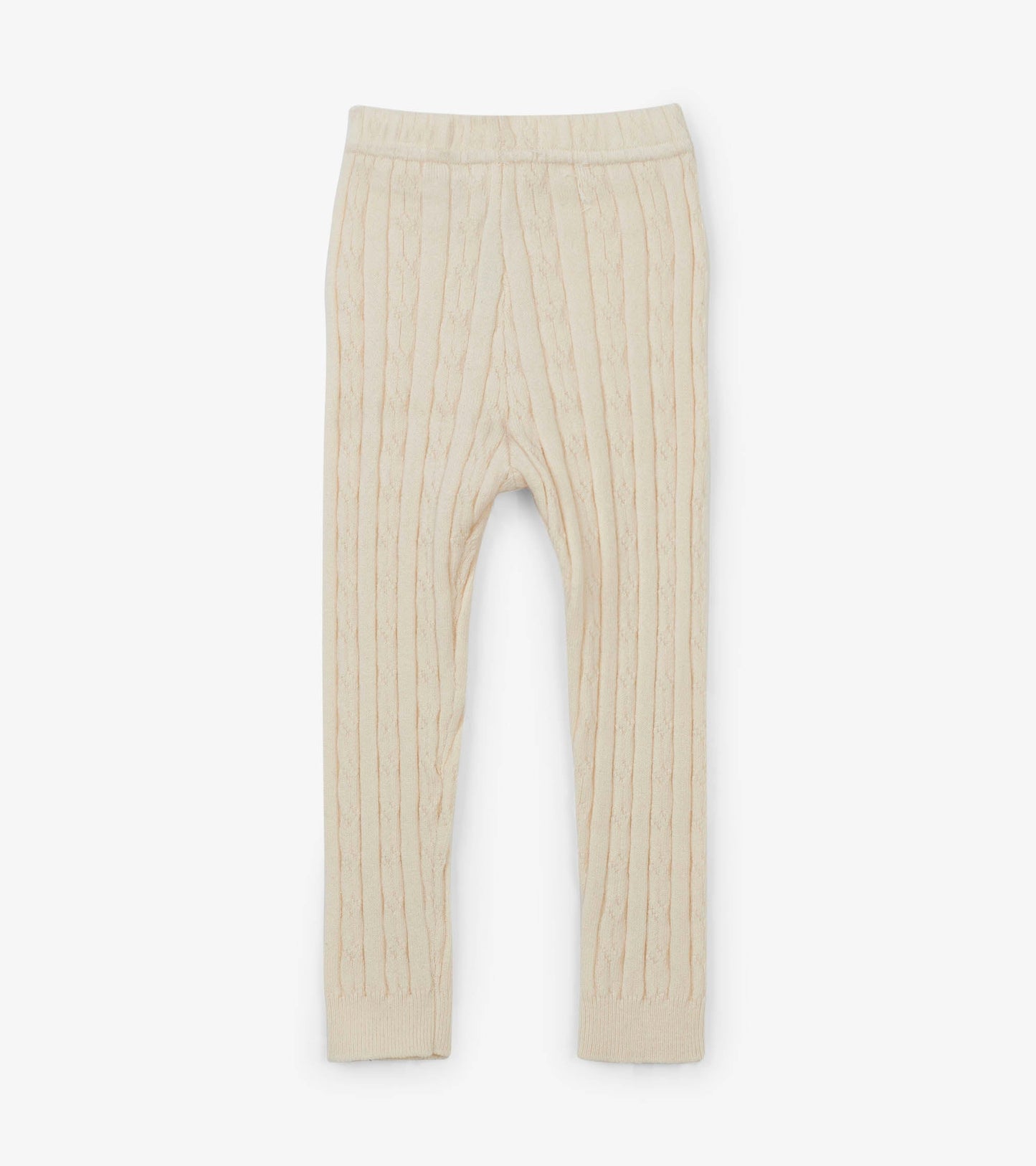 Baby Cream Cable Knit Tights