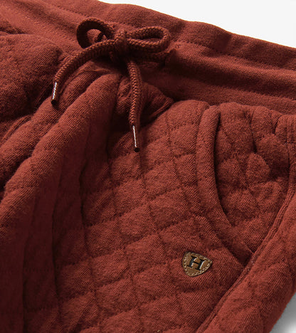 Baby & Toddler Boys Madder Brown Quilted Jogger