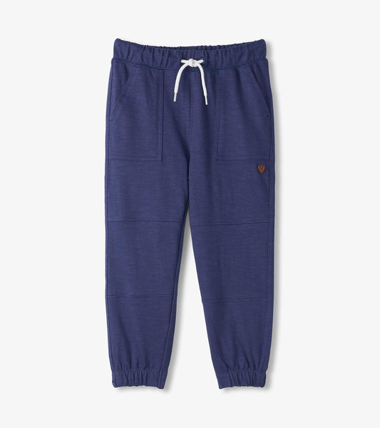 Boys Navy Cozy Pants