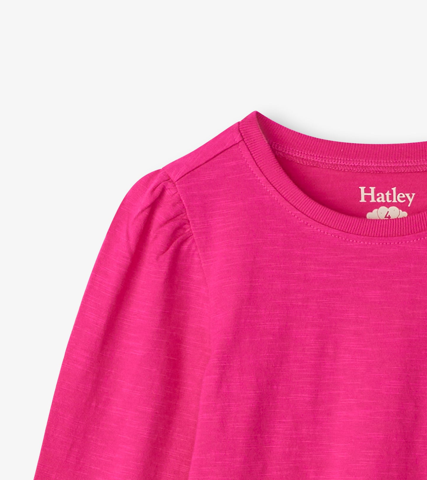 Girls Pink Long Sleeve Graphic Tee