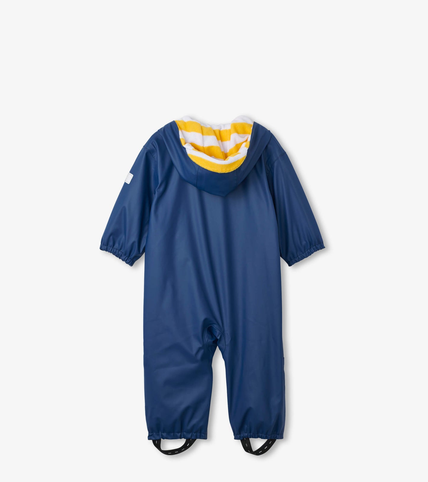 Baby Navy Terry Lined Rain Suit