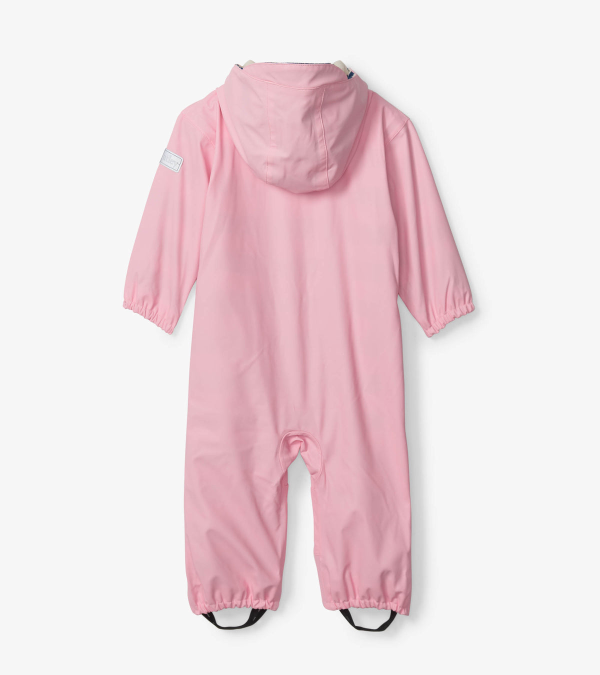 Baby Pink Terry Lined Rain Suit