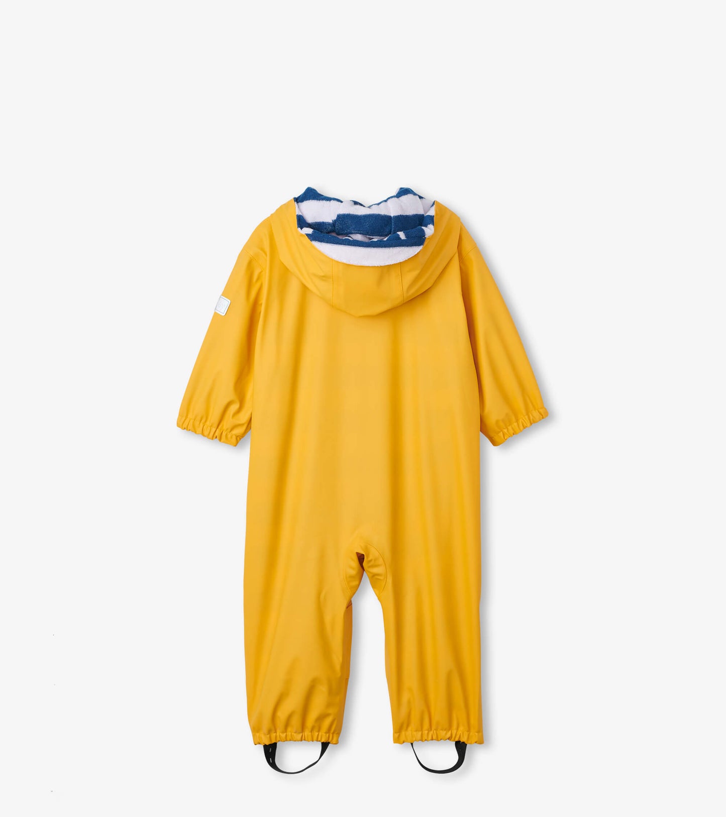 Baby Yellow Terry Lined Rain Suit