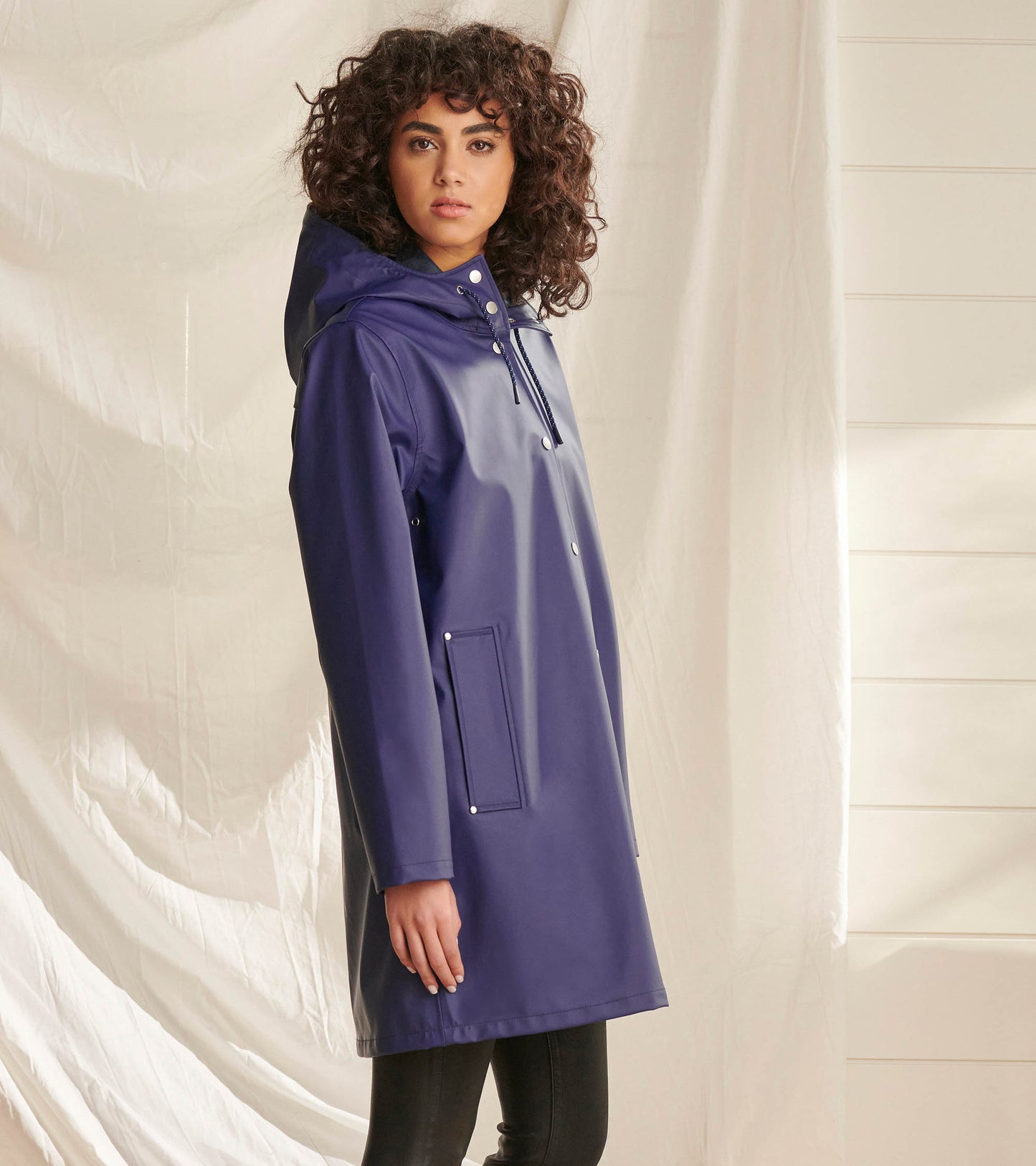 Women's Newport Rain Jacket - Patriot Blue