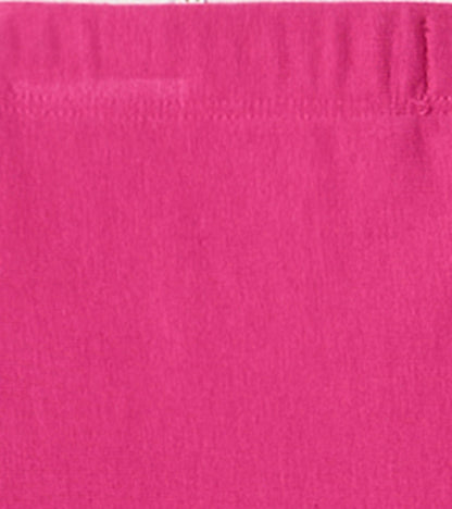 Girls Magenta Cozy Leggings