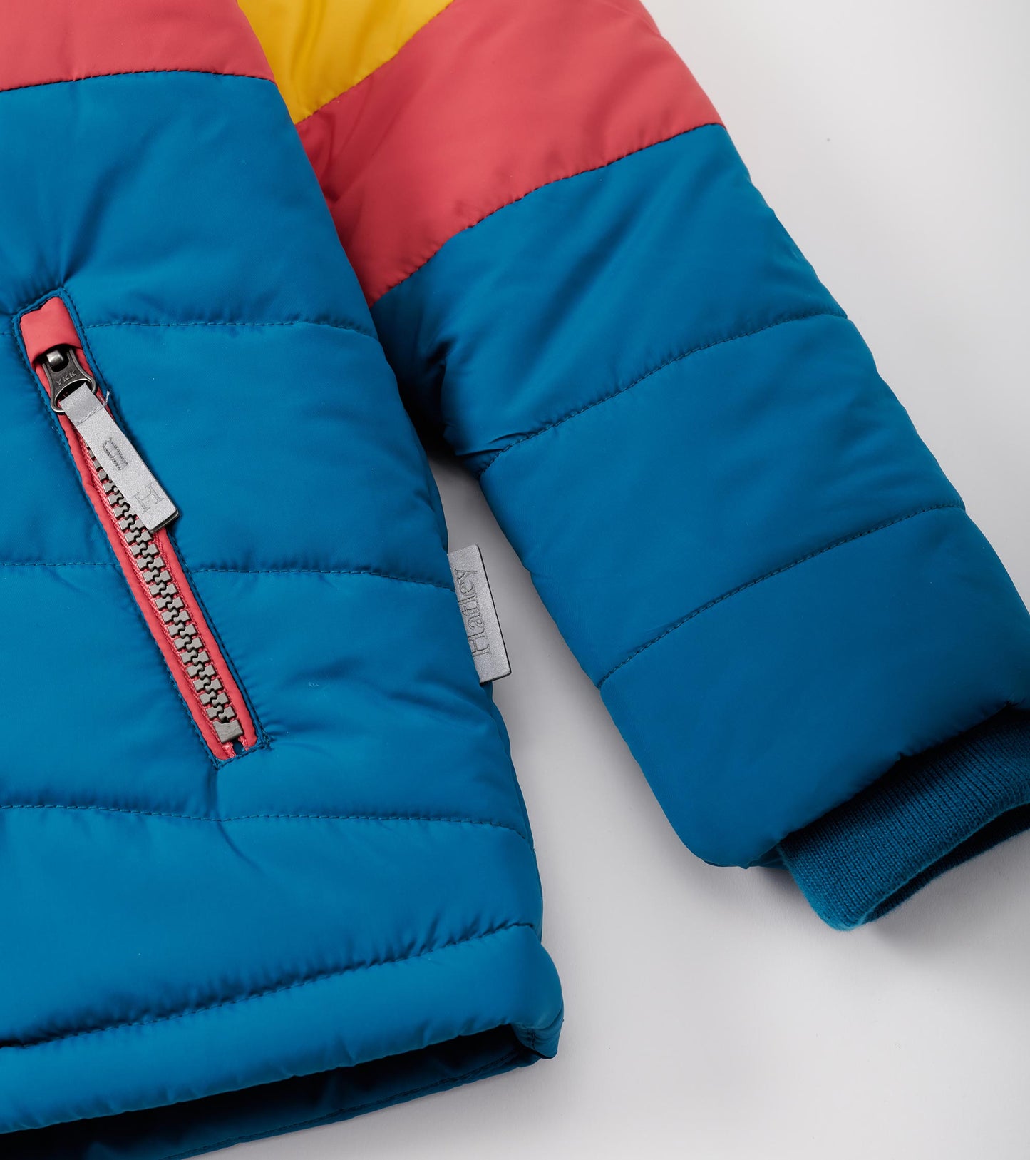 Boys Aspen Colour Block Puffer Jacket