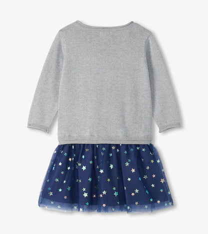 Girls Star Girl Sweater Dress